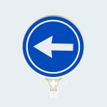 დროებითი საგზაო ნიშანი UT 2902